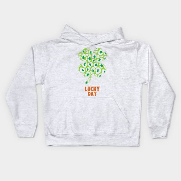 LUCK DAY Kids Hoodie by THALIA